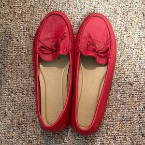 Michael Kors Red Moccasins for Women